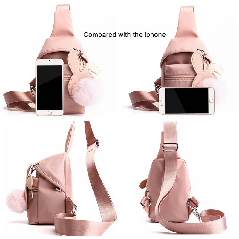 SUNNY SHOP модная нагрудная сумка через плечо Женская поясная водонепроницаемая в