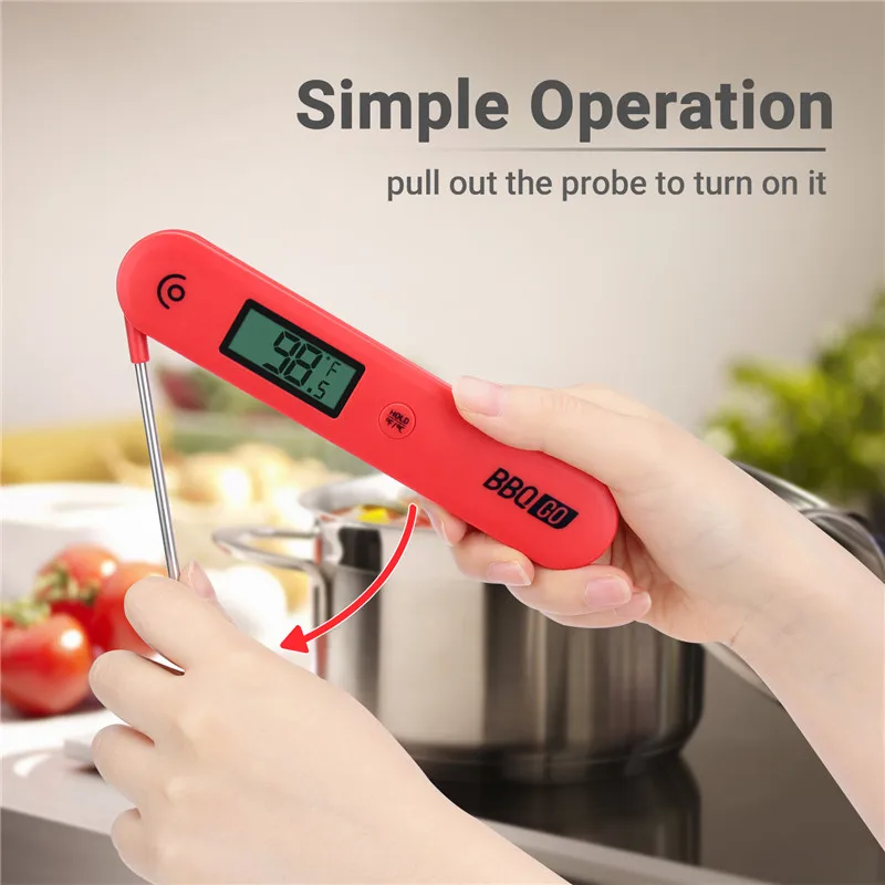 INKBIRD BG-HH1C Digital Kitchen Thermometer For Oven Beer Meat Cooking Food Probe BBQ Electronic Oven Thermometer Kitchen Tools digital thermometer food thermometer bbq thermometer