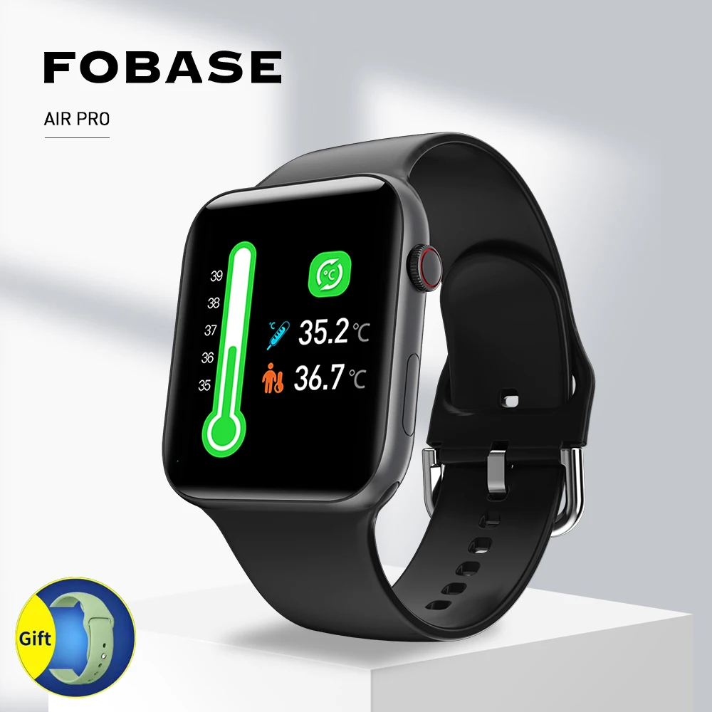 Smart Watch Fobase Clock Men Sleep-Blood-Pressure-Monitor IOS Bluetooth Android Sport