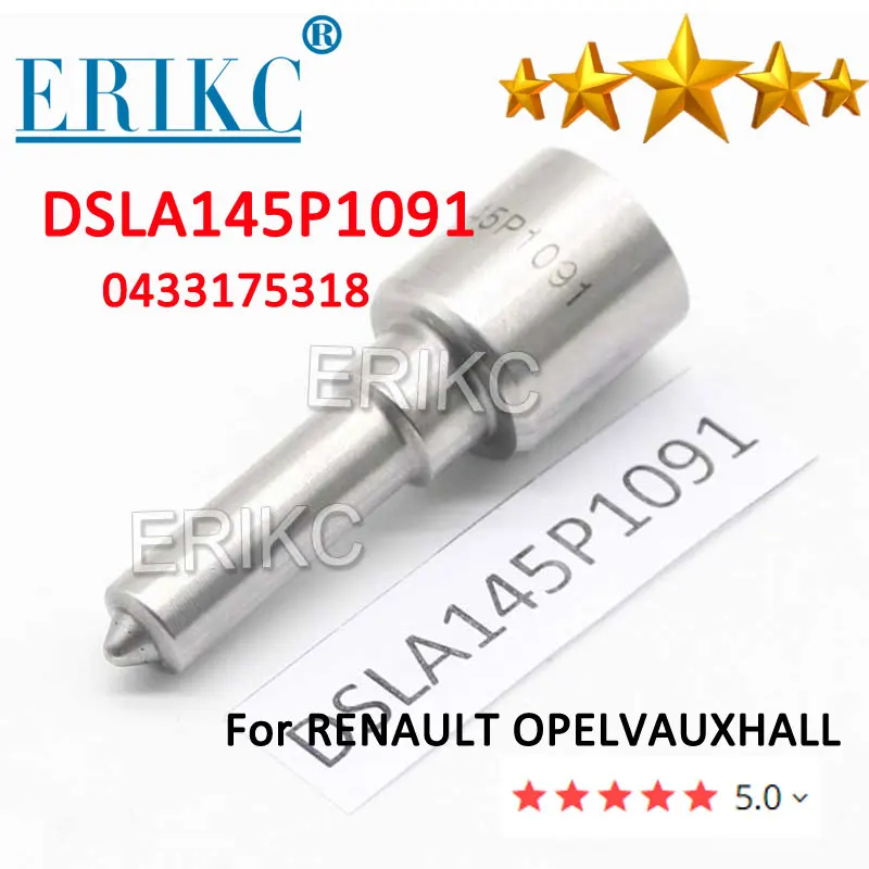 

DSLA145P1091 0433175318 CR Diesel Nozzle 0445110087 Fuel Injector For Nissan Opel Renault Vauxhall 0986435274 0986435079