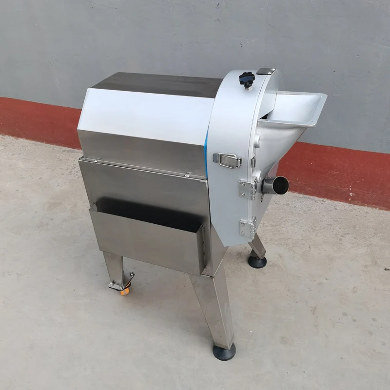 Vegetable Cutter Stainless Steel Vegetable Fruit Slicing Shredding Dicing Cutting Machine 3 with the cutter