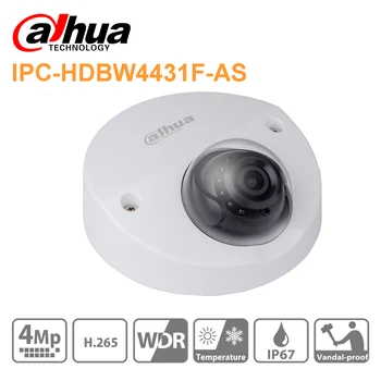 

Dahua Original IPC-HDBW4431F-AS 4MP HD POE Built in MiC SD Card Slot H.265 IP67 IK10 20M IR IVS Upgradeable Dome IP Camera
