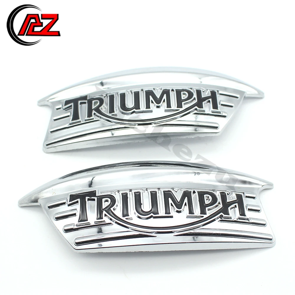 ACZ Мотоцикл 3D эмблема значок наклейка топливный бак стикер, логотип для Triumph Bonneville T100 T120 T140 650 750 скремблер Thruxton 900