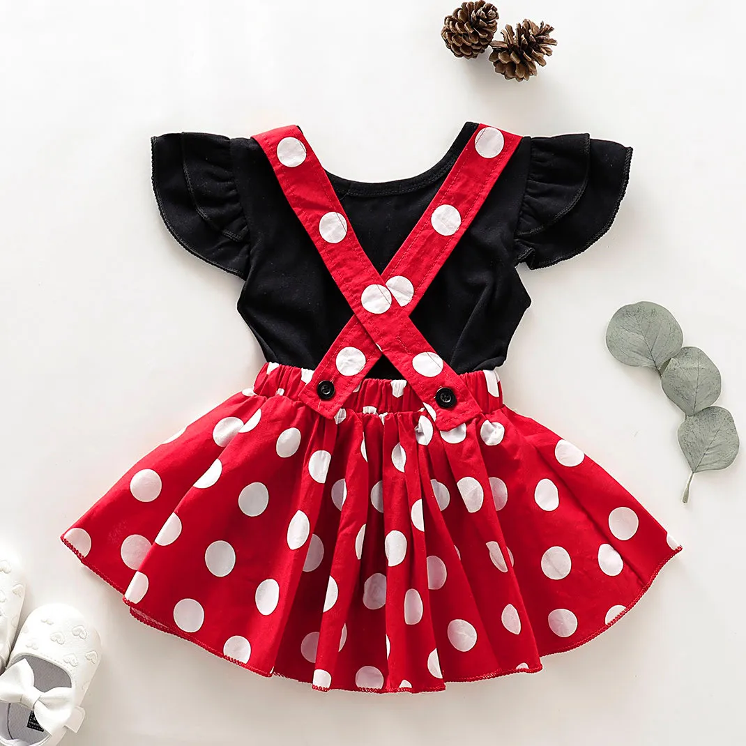 Disney Baby-Girls Minnie 2pcs Skirt Set Skirt Sets