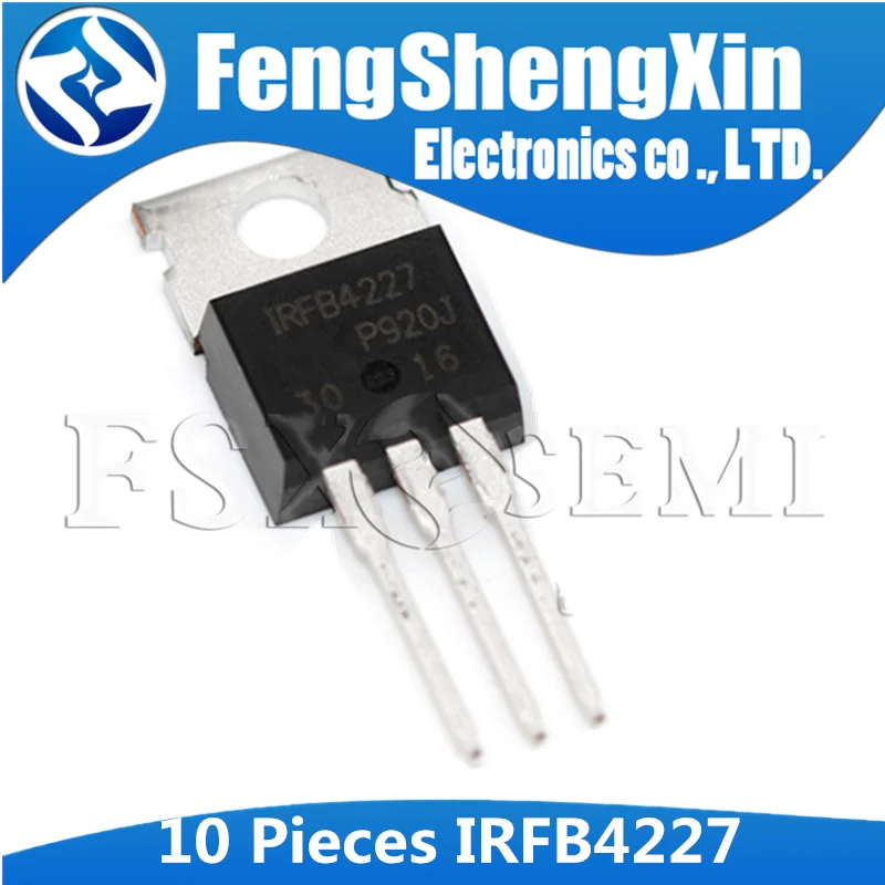 10 шт., IRFB4227PBF IRFB4227 IRF84227 TO220 MOSFET|Интегральные схемы| | АлиЭкспресс