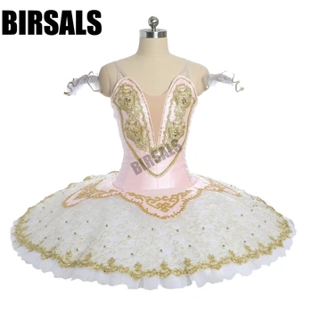 

Women pink fairy pancake competiton stage tutu costumes child ballerina professional tutu girls performance costume BT9051B