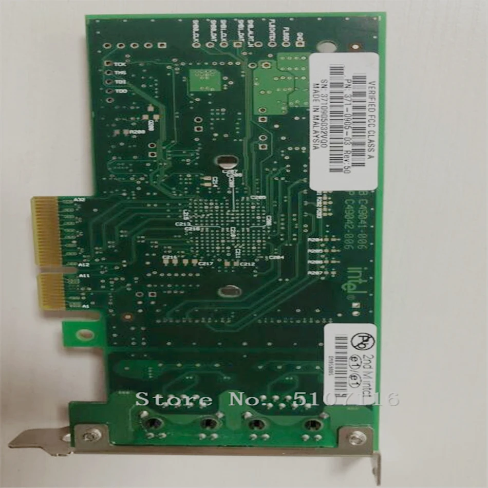 Оригинальная сетевая карта 9402PT PCI E X4 гигабитная Серверная X7280A 2 371 0905|Материнские