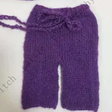 Для новорожденных, мохер Штаны реквизит для фотосессий; реквизит для детской фотосессии