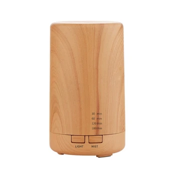 

Mini Timer Aromatherapy Machine USB Wood Grain Incense Humidifier Colorful Essential Oil Lamp Diffuse Fragrance Mute