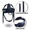 Head Neck Harness for Weight Lifting Training Diverse Workout Adjustable Strap Chin Pad Strength Powerlifting Workout Equipment 3