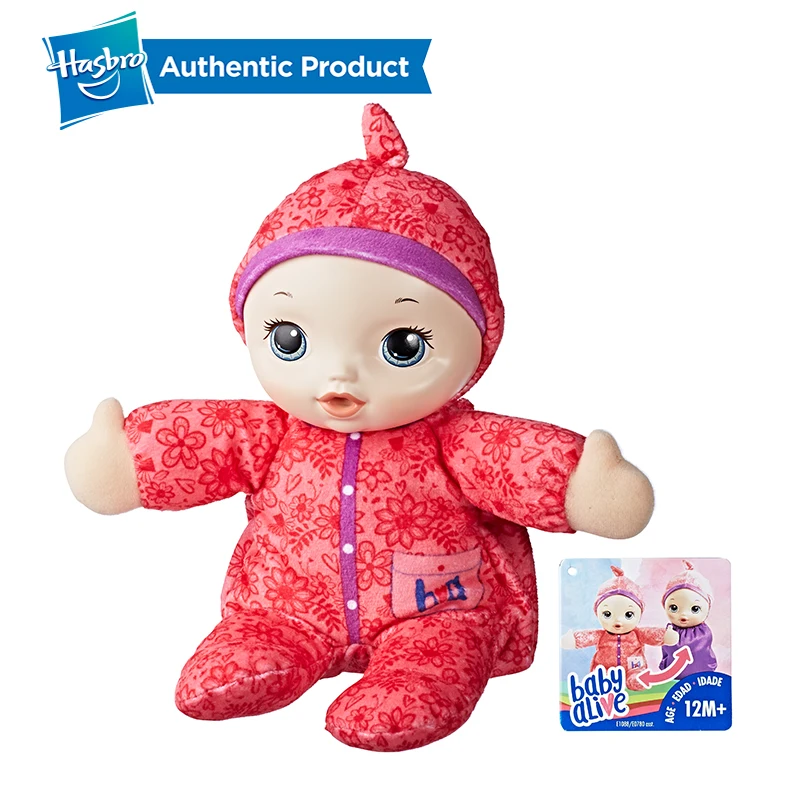 Hasbro Baby Alive Love My Blankie Baby Reborn реалистичный ребенок превращает пижамы в уютное одеяло кукла мягкий плюшевый корпус для детей перед сном