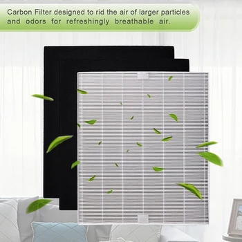 

3-Piece Replacement Filter for Coway AP-1512HH Powerful Air Purifier Air Purifier Filter Deodorizing Filter