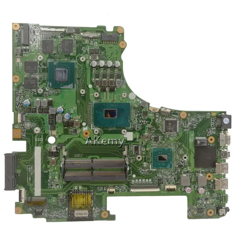 Материнская плата для ASUS GL753VE GL753VD GL753V GL753 материнская плата для ноутбука teste OK GTX1050/4 GB i5-7300HQ i7-7700HQ