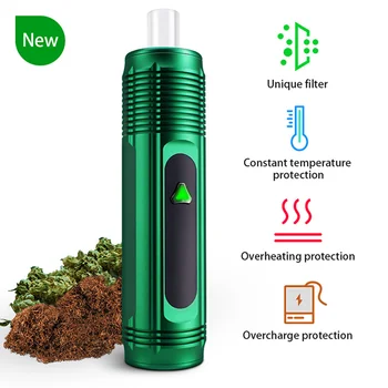 

IECIGBEST Elite Dry Herb Vaporizer with 2500mAh Battery Temperature Contro 14mm Ceramic Heating Chamber E-Cigs Herbal Vape Pen