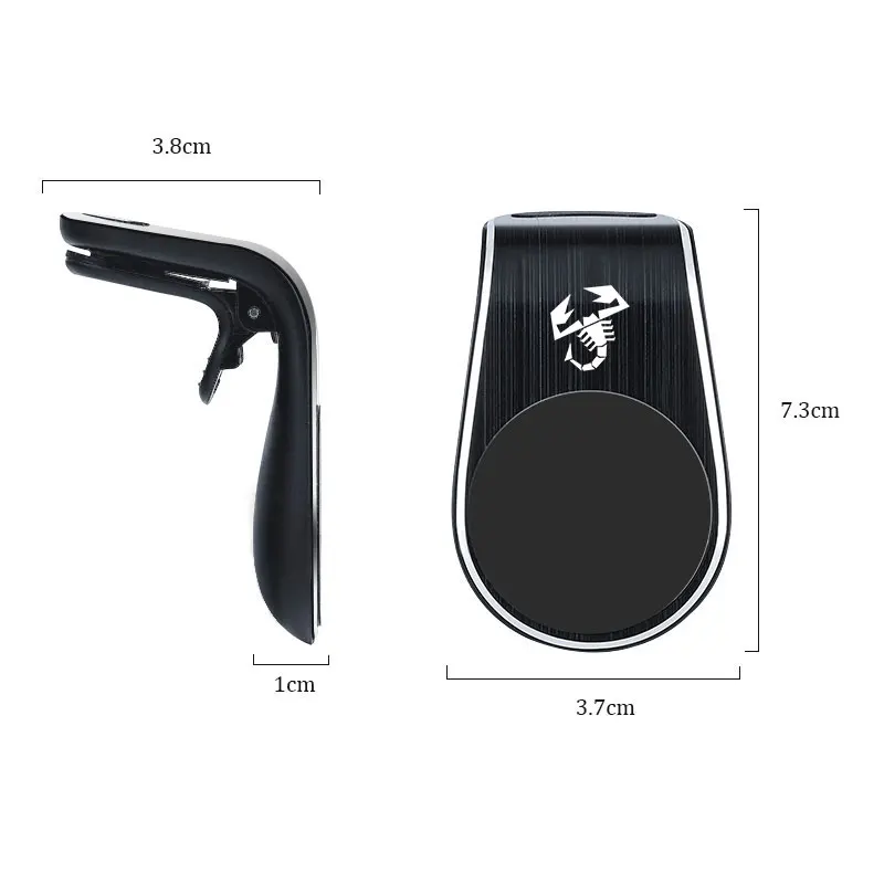 1pcs Car Phone Holder L Type Air Vent Clip Stand Car accessories For Subaru Forester impreza Outback Legacy Tribecacar WRC XV