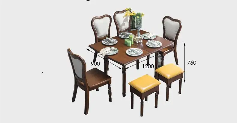 Комната Pliante Tisch Esstisch Yemek Masasi Meja Makan Dinning Set Escrivaninha Ретро Comedor Tablo Mesa De Jantar обеденный стол