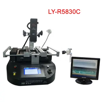 

LY R5830 R5830C touch screen BGA Rework Station hot air 3 zones for Laptop Motherboard Chip Repair 4500W