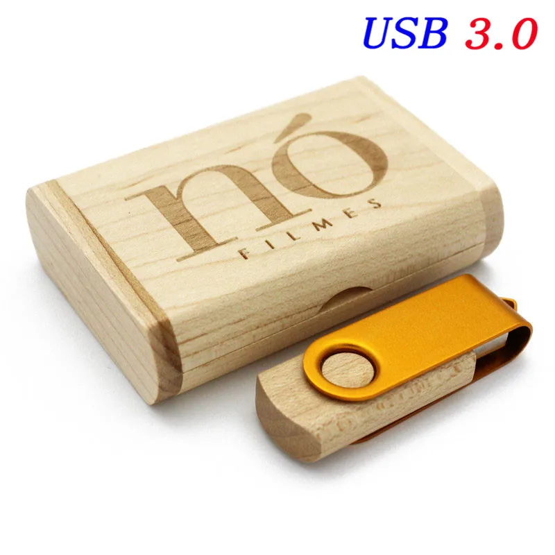 JASTER USB 3,0 вращающийся USB с коробкой usb флеш-накопитель карта памяти Флешка 4 ГБ 8 ГБ 16 ГБ 32 ГБ 64 ГБ логотип для фотографии - Цвет: E