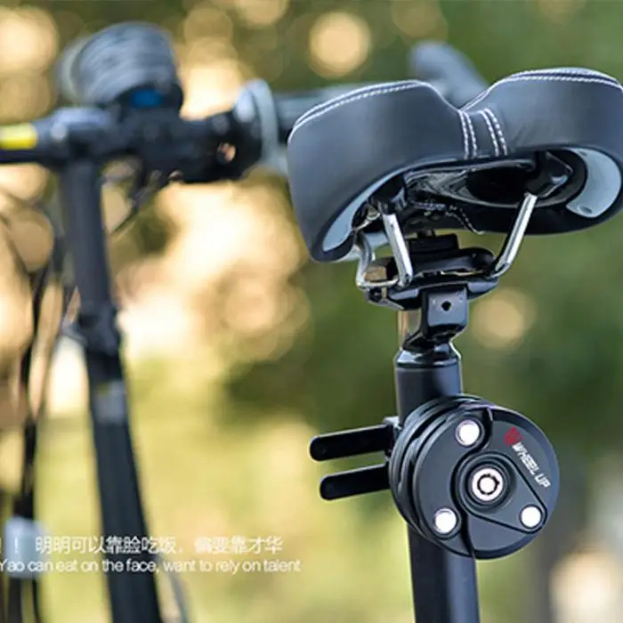 Bike Locks With Anti-Theft Mountain Bike Folding Bike Lock or Dead Fly Bicycle Chain Lock Burger Lock JC