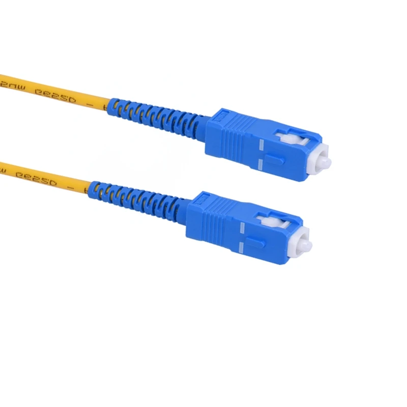 1m to 50m SC/UPC to SC/UPC SM SX Optical Fiber Jumper Cable Fiber Optic Patch Cord - ANKUX Tech Co., Ltd