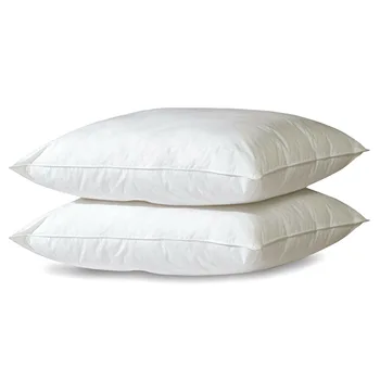 

Queen Size Bed Pillows Soft Cotton Cover Health Neck Care Support for Home Hotel