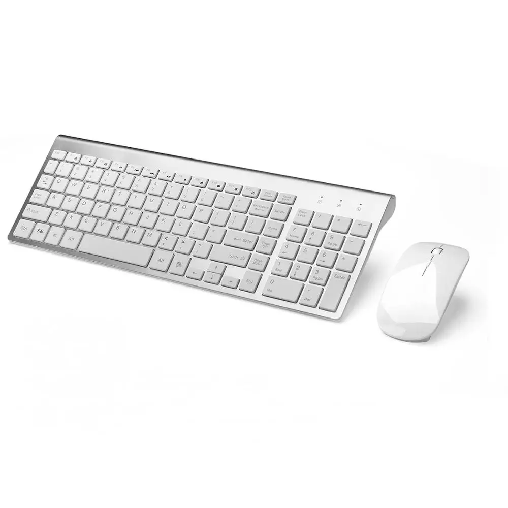 

2019 Latest Neasgor 2.4 GHz Wireless Keyboard and Mouse Combination kit Ultra Thin Portable compatiable PC MAC Android Tablet