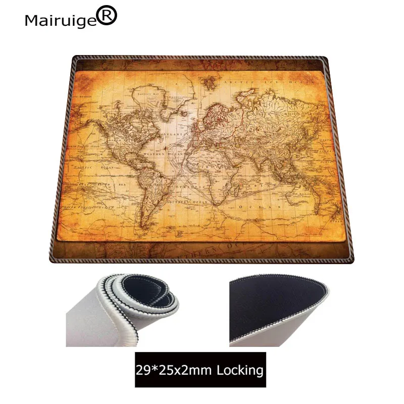  Mairuige Large World Map Mouse Pad Mouse Notebook Computer Mousepad Gaming Mouse Mats Practical Off