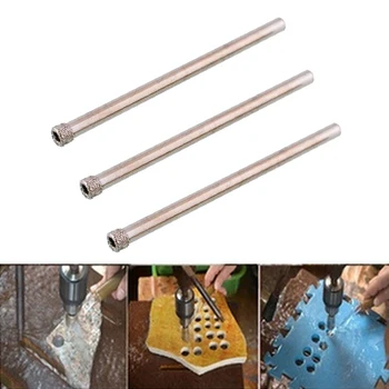 

New Mini 1pcs 3.0mm Diamond coated Drill Bit Hole Saw For Glass Ceramic