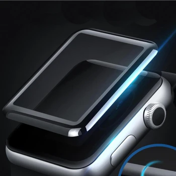 

CAMDEMS hotselling 9H 100PCS Tempered Glass Screen Protector For Apple watch 38mm 42mm 40mm 44mm watch film screen protector