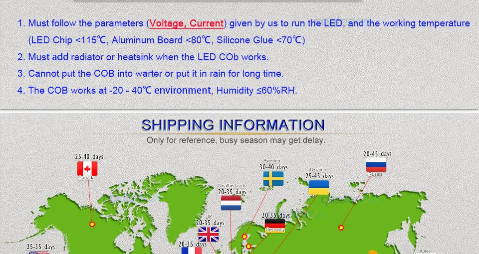 cob led light bulb lamp led lighting car work house lights (3)