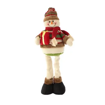 

Christmas Decorations Sitting Christmas Ornament Table Home Decor Doll With Retractable Rod
