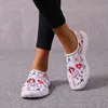 Nurse Doctor Print Women Sneakers Cosplay Shoes Slip On Light Mesh Shoes Breathable Flats Shoes Zapatos planos Halloween cosplay ► Photo 2/6