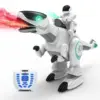 Wireless Remote Control Dinosaur Toys With LED Lights Mist Spray Intelligent Touch Function Non-Toxic And Quality ABS Plastic 6