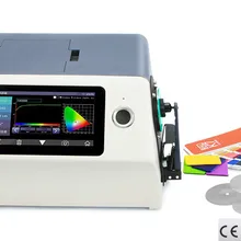 Высокая точность настольный спектрофотометр для 2/10 градусов лабораторный метр для краски текстиль одежды печати и окрашивания метр