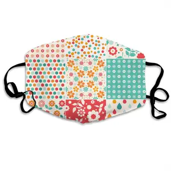 

Reusable Washable Mask, Animal and Graphics Anti Dust Block Air Pollution Half Face Mouth Mask with Elastic Ear Loop