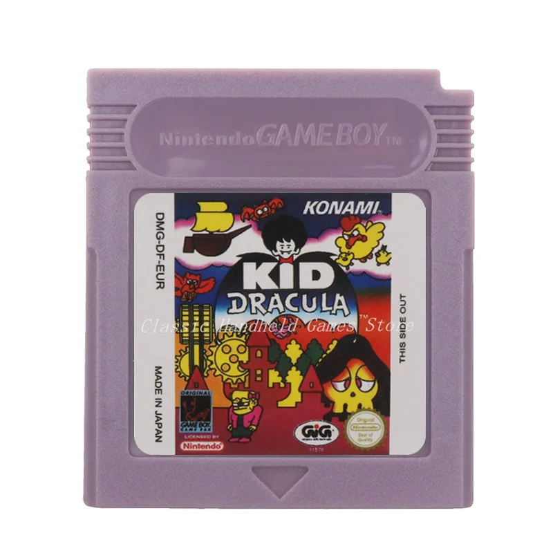 Для Nintendo GBC Видео игровой картридж консоль карточка детский Дракула версия на