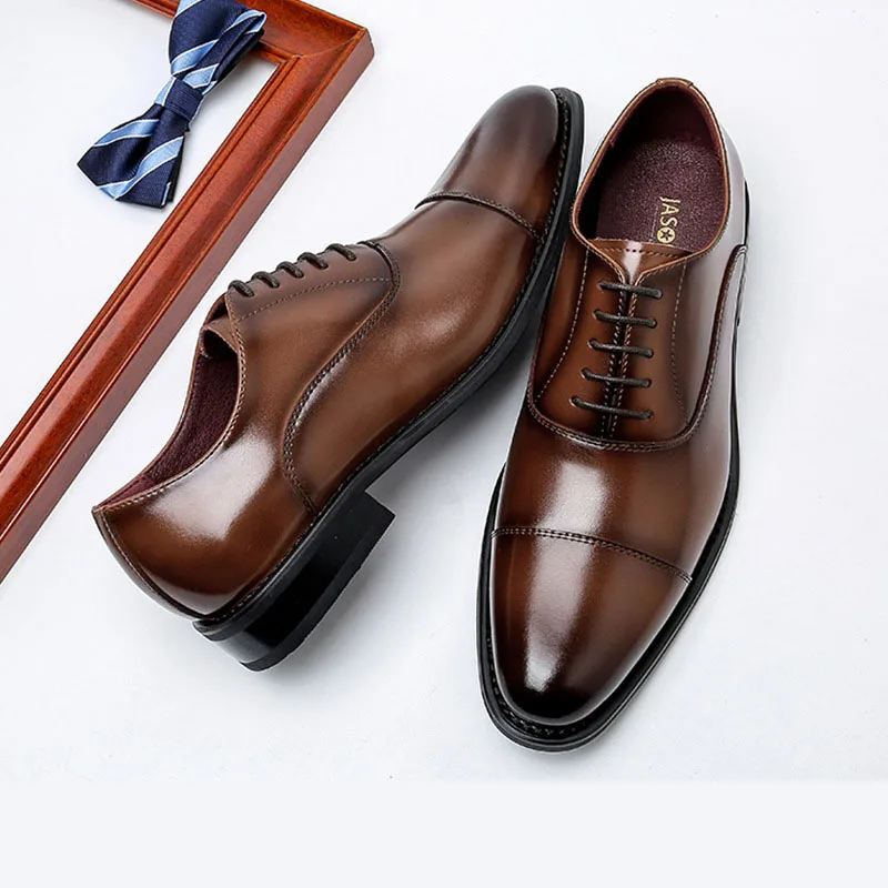 Oxford Chaussures En Cuir Pour Homme - Chaussures D'Été