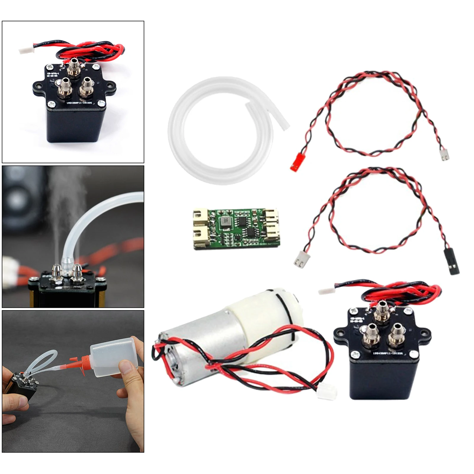 Smoke Generator Smulation Smoker Parts for TRX-4 1/10 RC Crawler Simulator 7.4V 11.1V Smoke Genertor Upgrade Parts Accessory