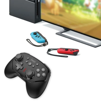 

Ipega Switch Wireless Game Controller Ns Host Bluetooth Dual Vibration Handles Connected Wired and Wireless Dual Connection