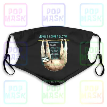 

Dust Mask with Filter Advice From A Sloth Funny Lazy Swea Jumper Washable Reusable Mask