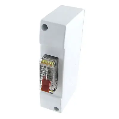 AC 230V 400V 10A 1P прозрачный мини-выключатель MCB с корпусом