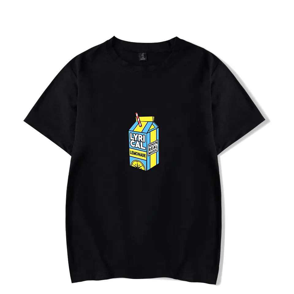 Футболка с лирическим принтом Lemonade Merch для мужчин и женщин большие топы круглым