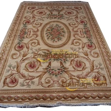 Aubusson Коврик для стола, декоративный коричневый модный круглый ковер, домашний декоративный коврик, китайские шерстяные ковры, шерстяные вязаные ковры