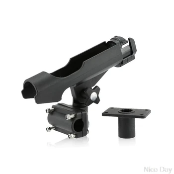 

Fishing Support Rod Holder Bracket 360 Degrees Rotatable Tackle Tool with Screws My15 20 Dropship