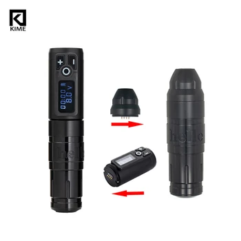 

KIME Original Battery WirelessTattoo Machine Pen 1800 mAh Lithium Battery Pen Fast Charge Japan Coreless Motor Noiseless