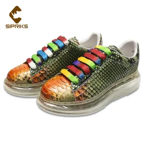 Image for Luxury Brand Real Snakeskin Air Shoes Unisex Love  