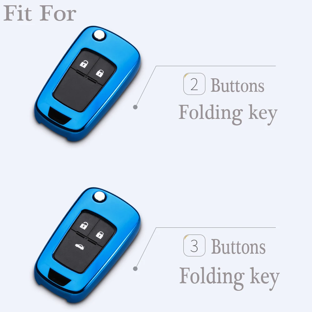 2/3/4/5 кнопок ТПУ мягкое сиденье автомобиля складной ключ-брелок в виде ракушки чехол Комплект держатель для Chevrolet Lova Паруса Aveo Cruze Spark Onix вольт