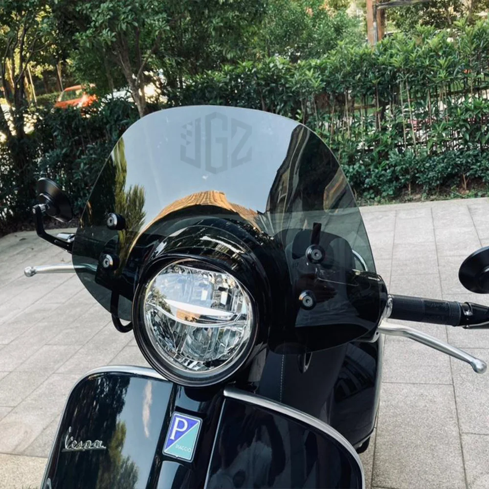 Для VESPA GTS 250 300 спереди акрил Экран лобовое стекло мотоцикла дыма Ветер Дефлектор