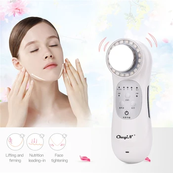 

Ultrasonic Electric Face Massager Red Blue Light Therapy Lifting Wrinkle Removal Whitening Anti- Aging Face Care Beauty Device40