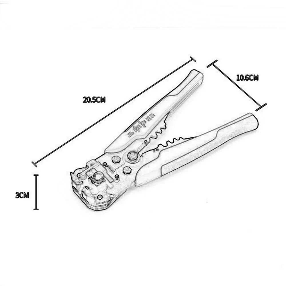 Многофункциональные автоматические обжимные плоскогубцы, плоскогубцы для зачистки, ручной инструмент, плоскогубцы, устройство для пилинга